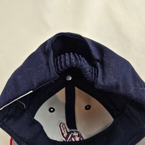 Cleveland Indians Chief Wahoo Infant Baseball Hat Navy Red Outdoor Cap Company - Picture 7 of 8